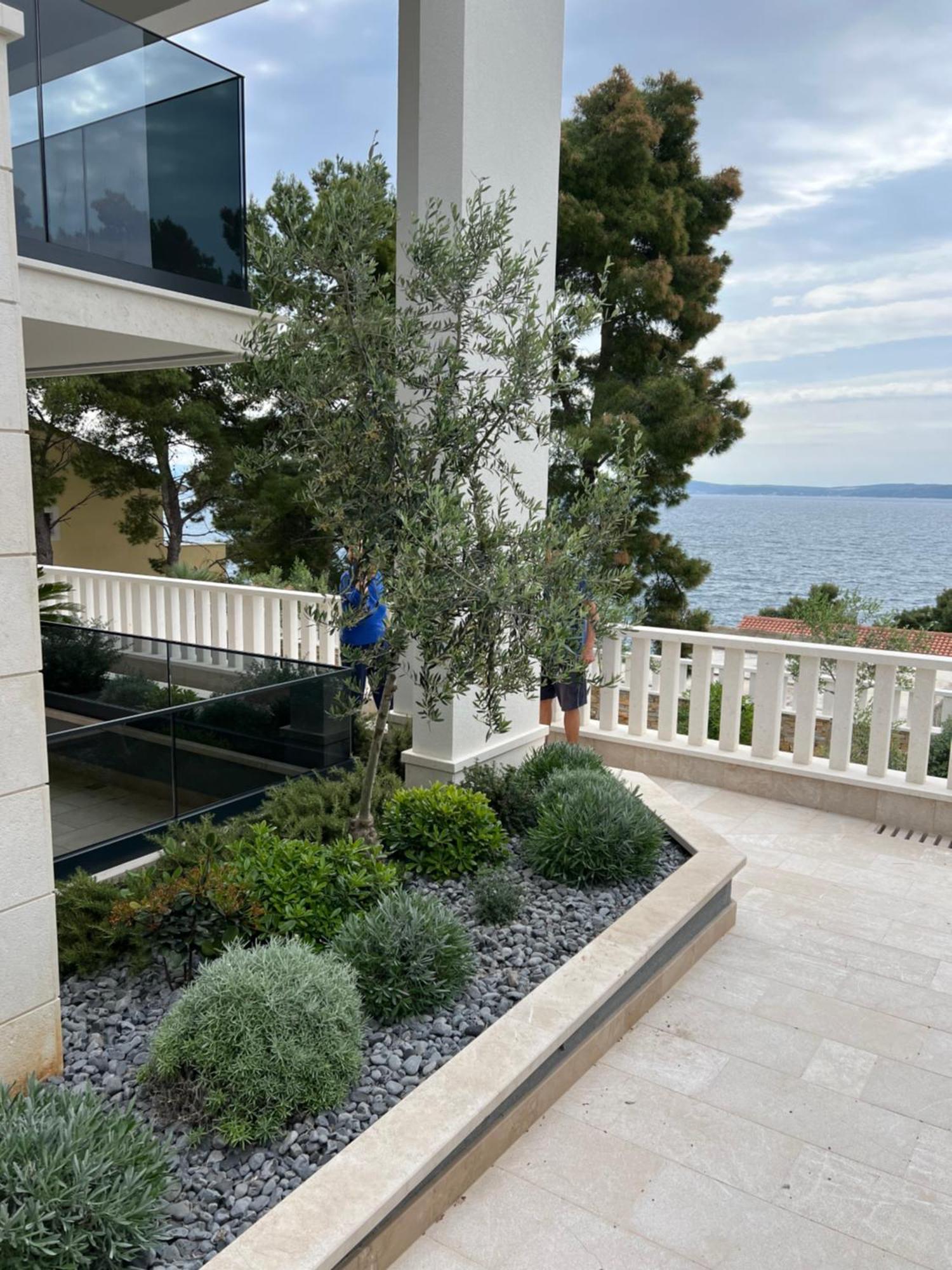 Luxury Beachfront Villa Carlisa Чіово Екстер'єр фото